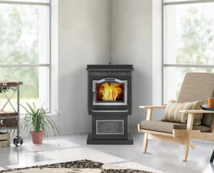 Stove door glass assembly