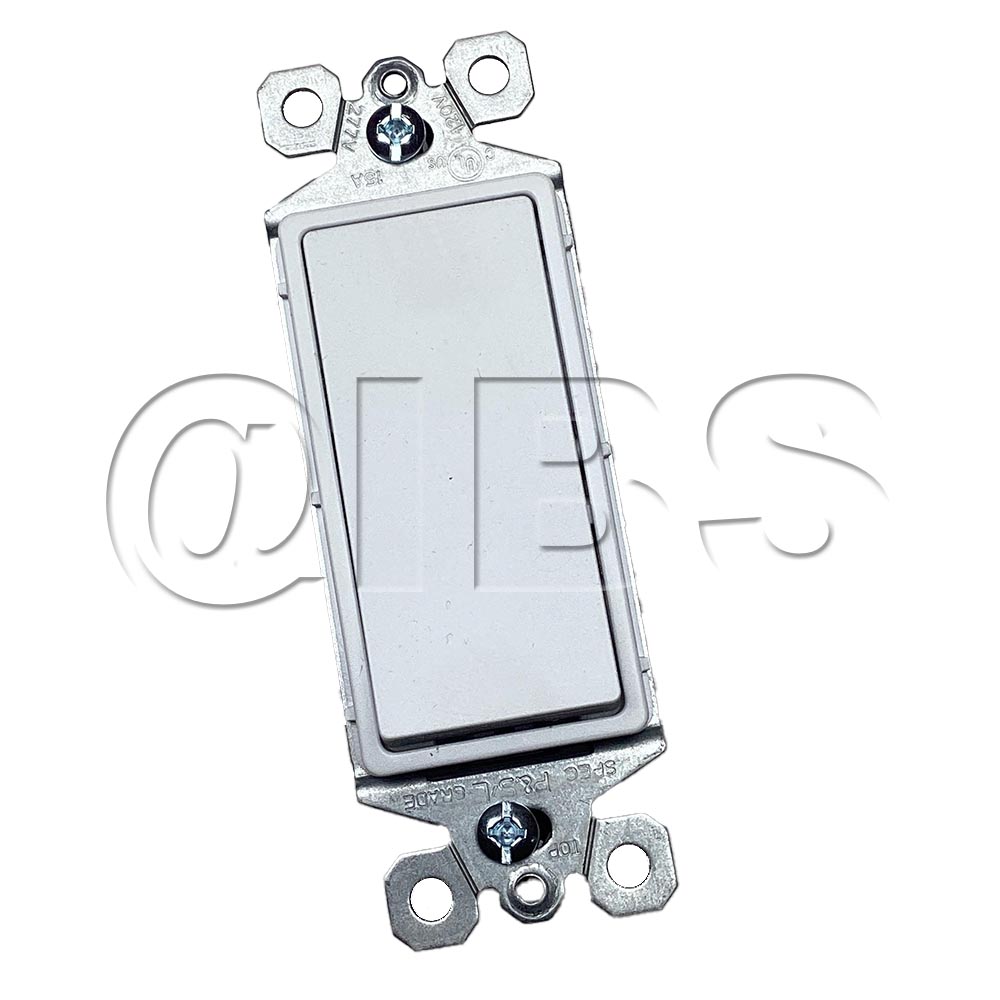 74914MON Switch Wall Rocker White