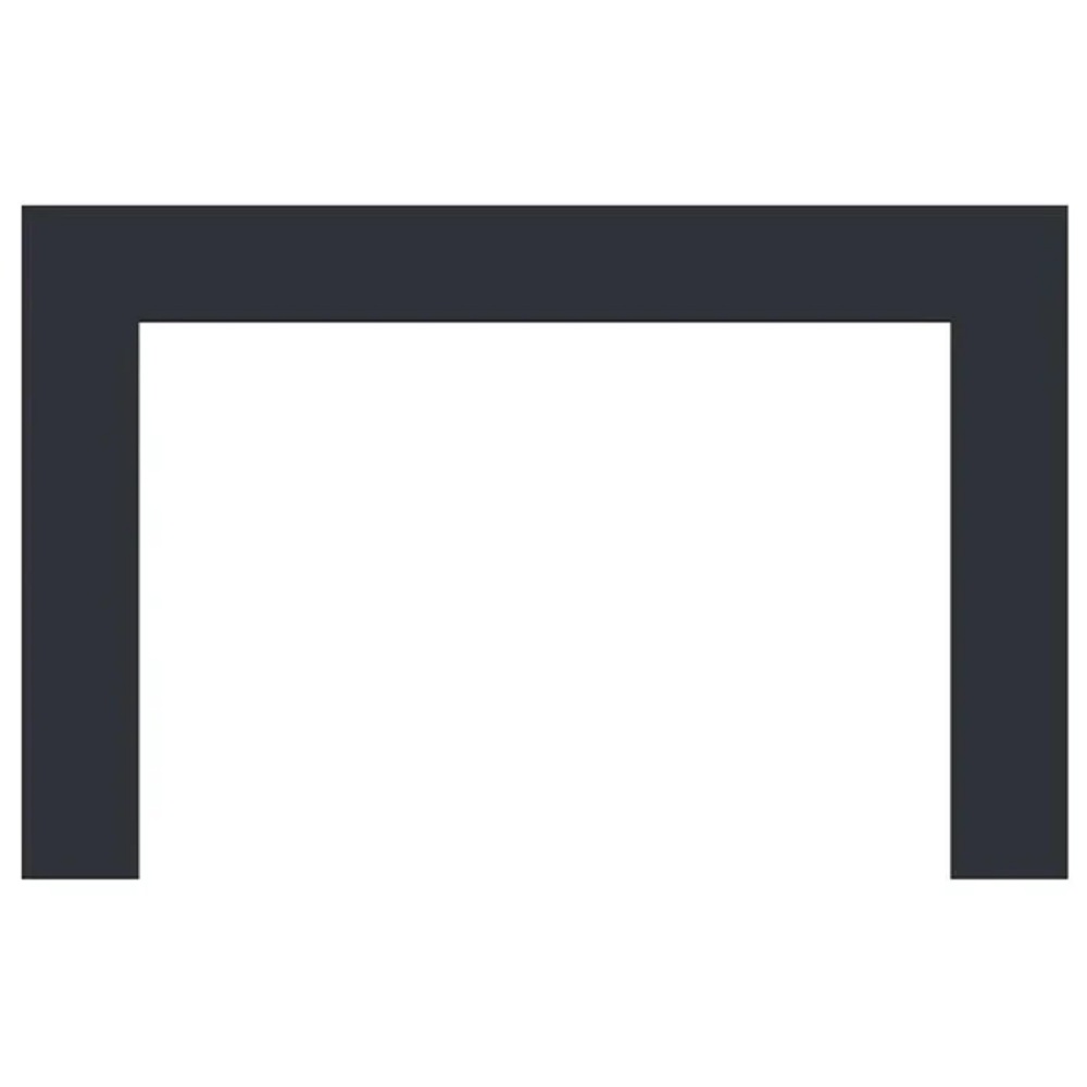 90906MON Medium 25" Surround 37" X 26" Black