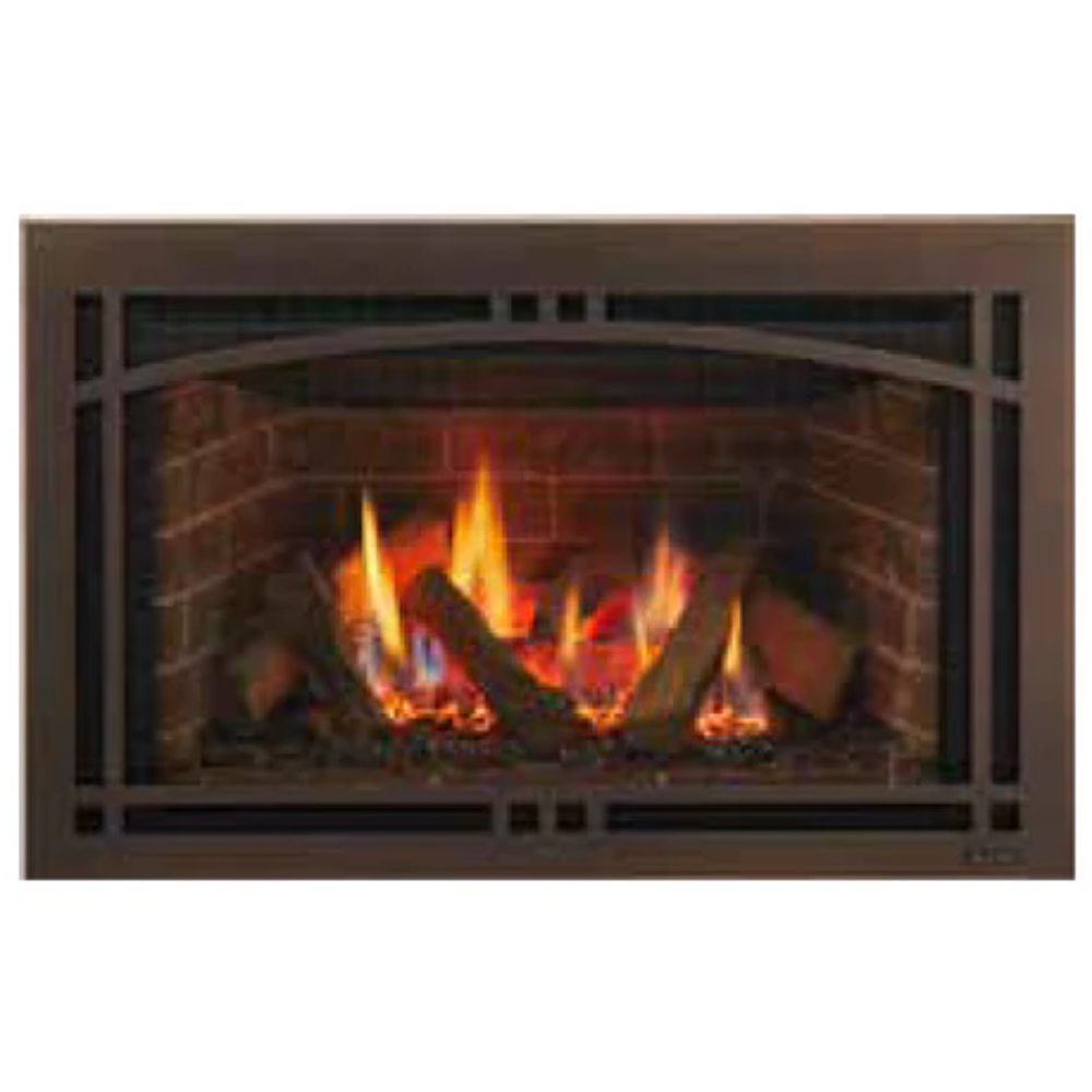 33232MON Contemporary Arch 35" Screen Front Black